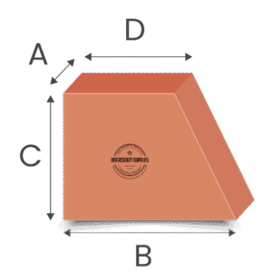 Foam wedge back cushion cut to size for sofas, chairs, and posture support