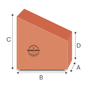 Foam wedge seat cushion cut to size – ergonomic posture support foam