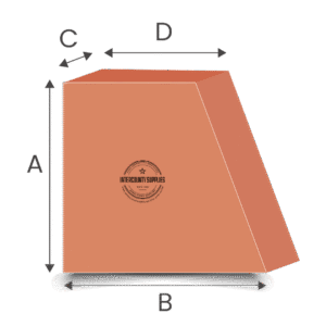 Trapezium shaped foam cut to size – caravan and bay window cushion foam
