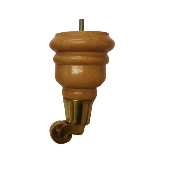 Turned Wooden Front Legs