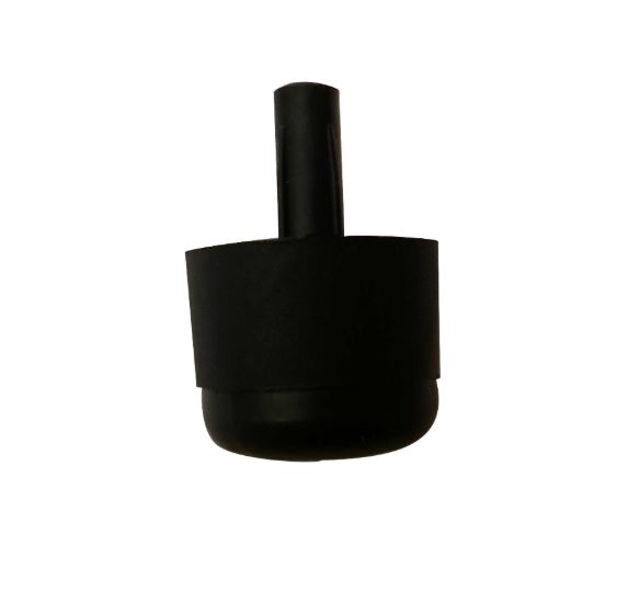 PLPLPLPL Black Plastic Glides – 30mm