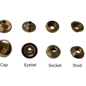 ytfhgfv Metal Press Fasteners